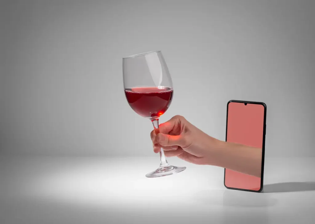 Wein Smartphone